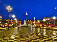 Place Masséna, place principale de Nice, Nizza