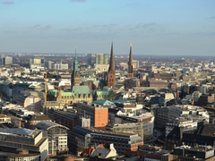 Hamburg skyline, Amburgo