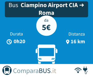 Pullman economico ciampino-airport-cia a roma