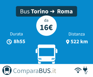 Pullman economico torino a roma